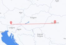 Flyreiser fra Cluj Napoca, Romania til Klagenfurt, Østerrike