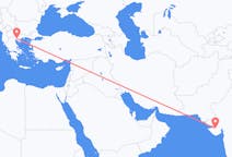 Flyreiser fra Rajkot, India til Thessaloniki, Hellas
