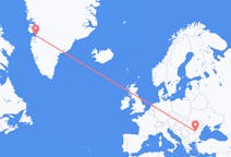出发地 格陵兰出发地 卡西江吉特目的地 罗马尼亚布加勒斯特的航班