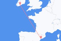Flyg från Cork, Irland till Reus, Spanien