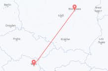 Flights from Warsaw to Vienna
