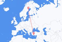 Рейсы из Анталья, Турция в Шеллефтео, Швеция