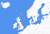 Flyg från Cardiff till Ørland