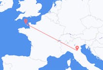 Flyrejser fra Bologna til Guernsey
