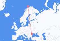 Flights from Sørkjosen to Varna