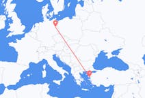 Flüge von Mytilini, Griechenland nach Berlin, Deutschland