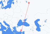 Flights from Ivanovo, Russia to Gazipaşa, Turkey