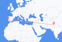 Flyrejser fra Faisalabad District, Pakistan til Lissabon, Portugal