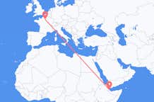 Flights from Balbala to Paris