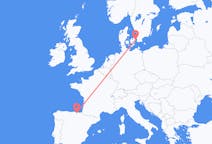 Flights from Bilbao in Spain to Copenhagen in Denmark