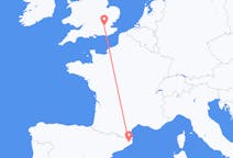 Flights from London to Girona