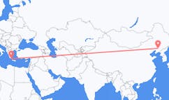Flyg från Shenyang, Kina till Kythera, Grekland