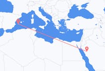 Flüge von Al-'Ula, Saudi-Arabien nach Ibiza, Spanien
