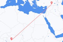 Flyrejser fra Ilorin, Nigeria til Diyarbakir, Tyrkiet