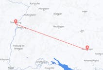 Flights from Strasbourg, France to Memmingen, Germany