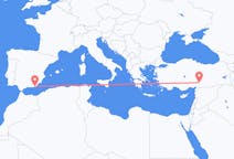 Vluchten van Kahramanmaraş naar Almería