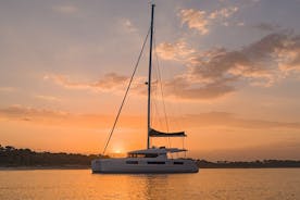 Athen semi-privat Sunset Catamaran cruise