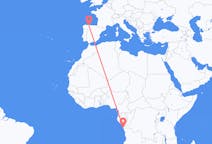 Flights from Cabinda to Santiago del Monte