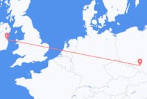Vluchten van Dublin, Ierland naar Katowice, Polen