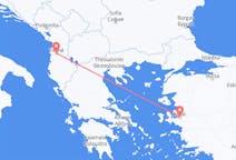Flyg från Tirana, Albanien till Izmir, Turkiet
