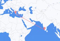 Flyg från Cochin, Indien till Kalamata, Grekland