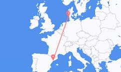 Flyreiser fra Westerland, Tyskland til Reus, Spania