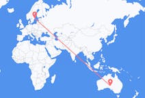 澳大利亚出发地 库伯佩地飞往澳大利亚目的地 斯德哥尔摩的航班