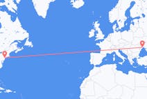 Flyreiser fra New York, USA til Odessa, Ukraina