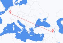 Flyg från Hakkari, Turkiet till Luxemburg, Turkiet