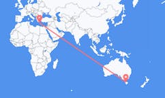 Flyreiser fra Devonport, Australia til Iraklio, Hellas
