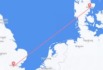 Flights from Aarhus, Denmark to London, England