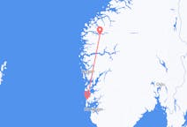 Рейсы из Сандане, Норвегия в Хаугесунн, Норвегия