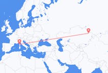 Flights from Semey, Kazakhstan to Calvi, Haute-Corse, France