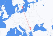 Flyg från Kalmar, Sverige till Plovdiv, Bulgarien