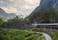 Photo of the Flåm Line that is a 20.2-kilometer long railway line between Myrdal and Flåm in Aurland Municipality, in Vestland county, Norway.