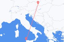 Flyg från Bratislava, Slovakien till Trapani, Italien