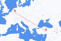 出发地 德国出发地 科隆目的地 土耳其開塞利的航班