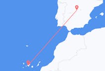 Flyreiser fra Santa Cruz de Tenerife, Spania til Madrid, Spania