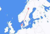 Flights from Billund, Denmark to Vilhelmina, Sweden