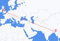 Flights from Kalay, Myanmar (Burma) to Birmingham, England
