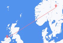 Flights from Sveg, Sweden to Derry, the United Kingdom