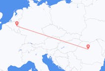 Fly fra Liège til Târgu Mureș
