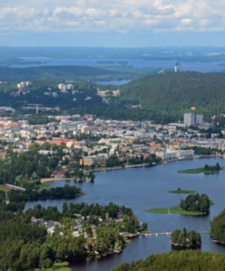 Vuelos de Karlskrona, Suecia a Kuopio, Finlandia