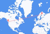 Flights from Campbell River, Canada to Rovaniemi, Finland