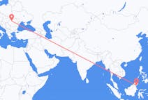Flyreiser fra Tawau, Malaysia til Cluj-Napoca, Romania