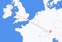 Flyreiser fra Innsbruck, Østerrike til Dublin, Irland
