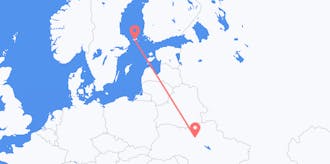 Flyg från Ukraina till Åland