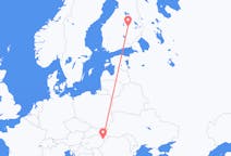 Flüge von Debrecen, Ungarn nach Kuopio, Finnland