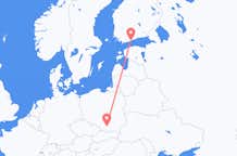 Flyreiser fra Krakow, til Helsingfors
