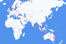 Flights from Sydney, Australia to Haugesund, Norway
